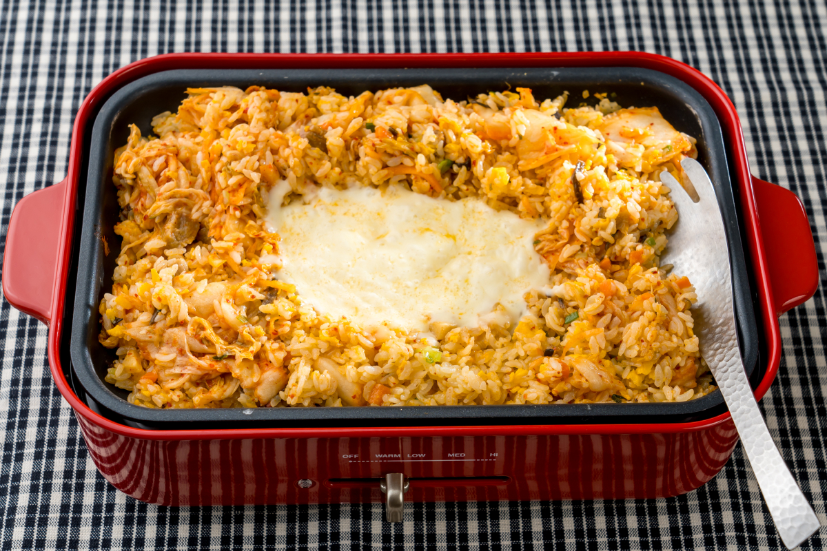 クリームキムチチャーハン
