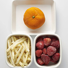 日本で最初の家庭用冷凍食品の食材は、みかん？ポテト？？いちご？？？