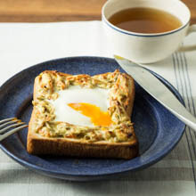 作ってみたい！話題の“卵のせトースト”きんぴらプラスで、栄養バランスアップ