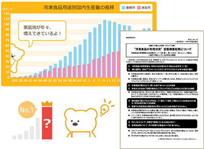 冷凍食品に関する調査・統計