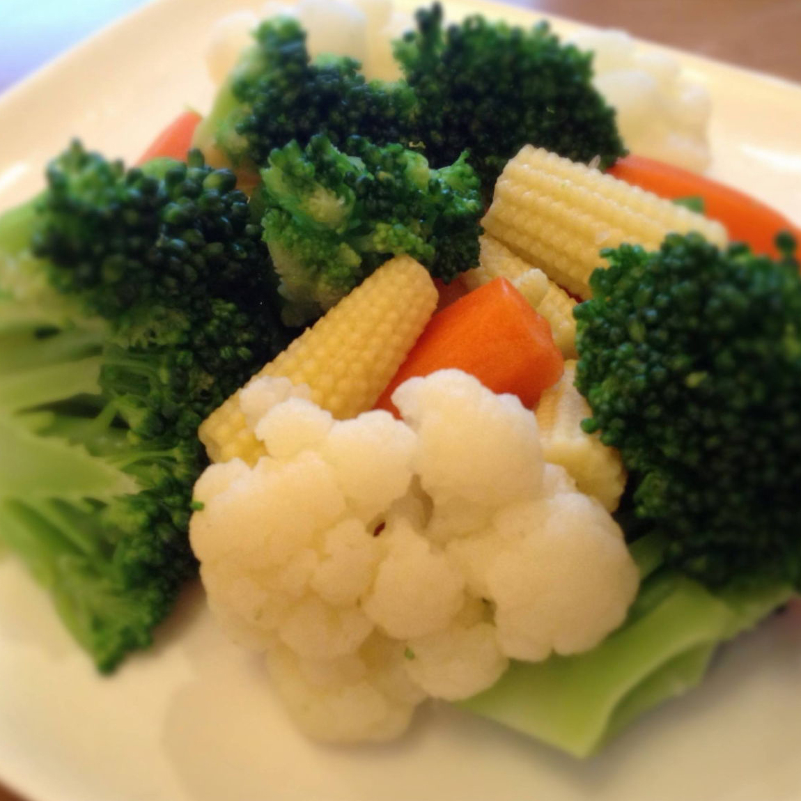 色とりどりな冷凍野菜