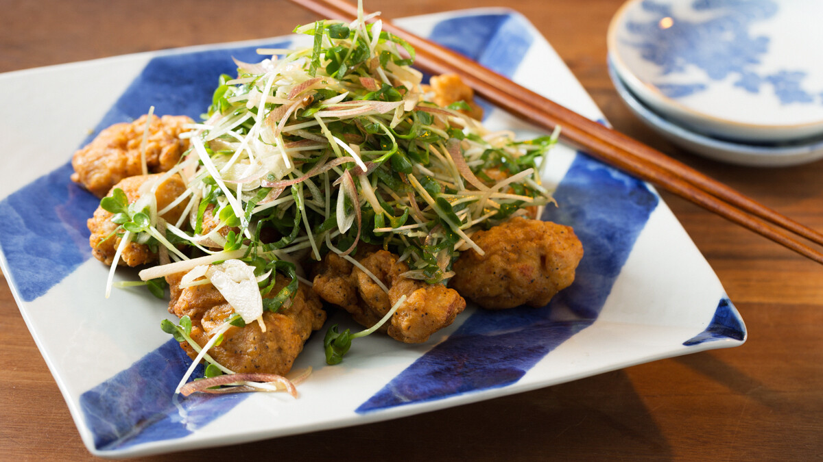 香味野菜のさわやかから揚げ