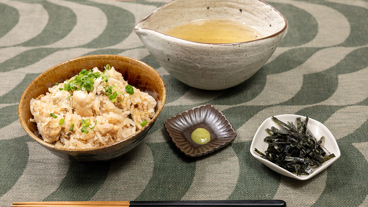 サバの炊き込みご飯