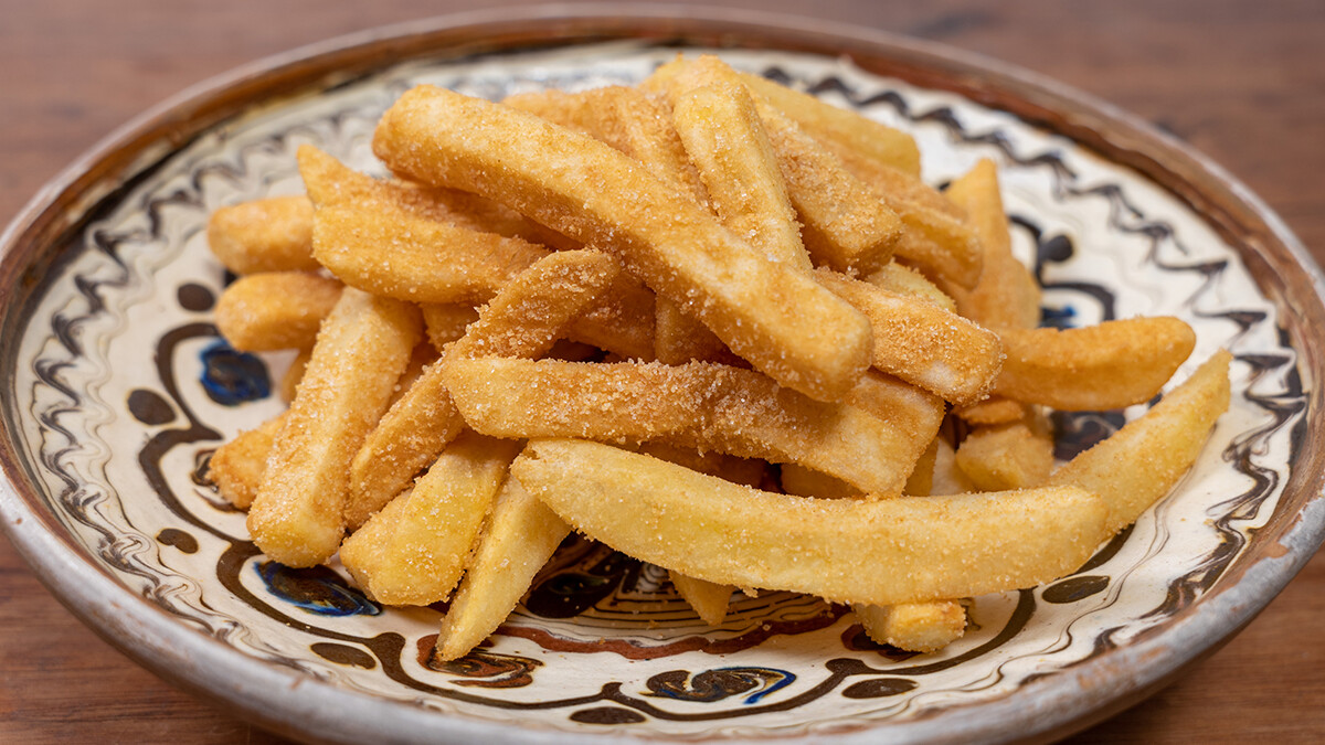 手が止まらないほどハマる味！冷凍ポテトフライを使った懐かしいきなこポテト