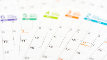 カレンダーの画像