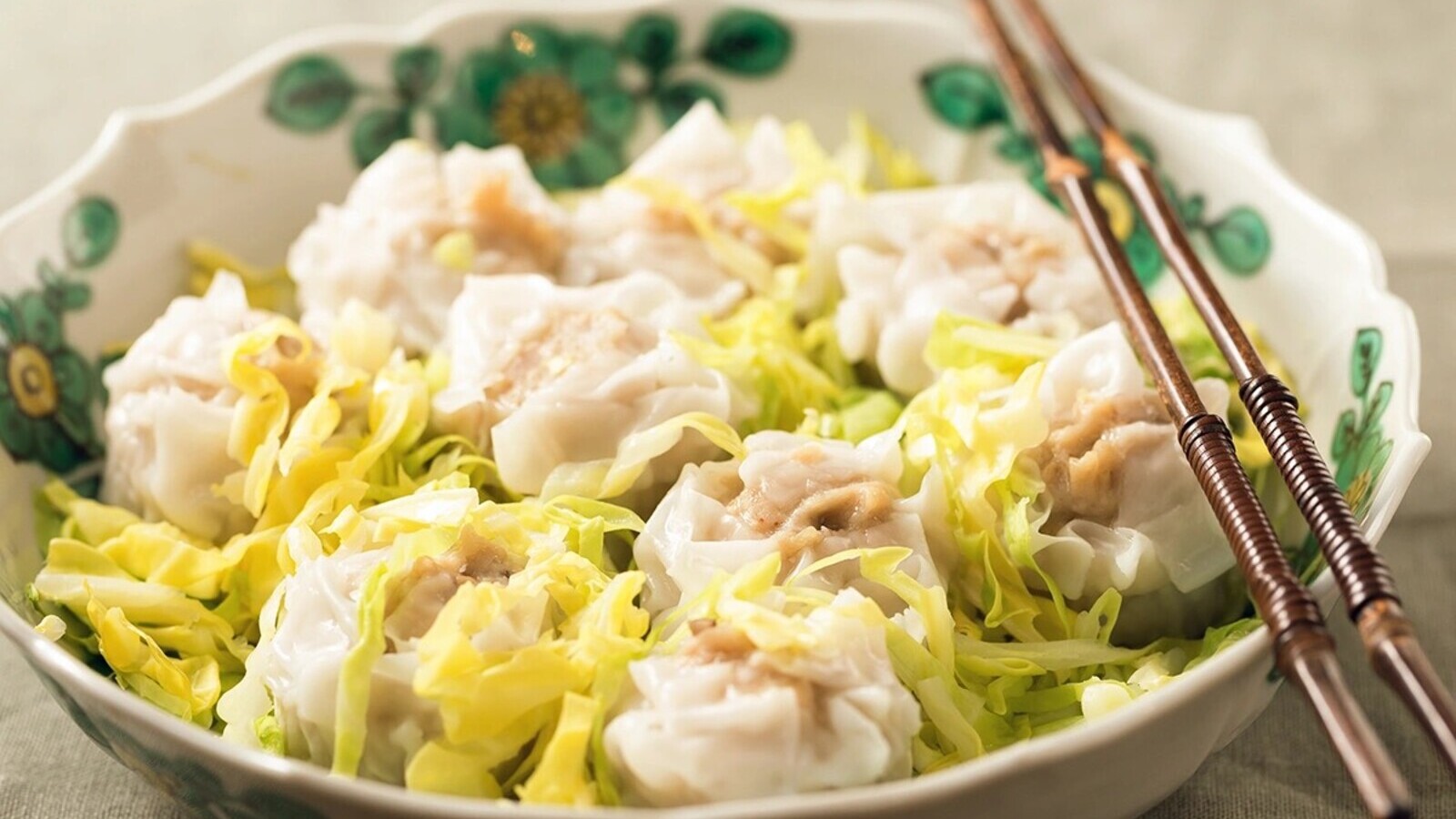 肉シュウマイのキャベツ蒸しの画像