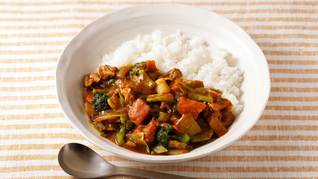 かぼちゃ入り野菜たっぷりカレーの画像
