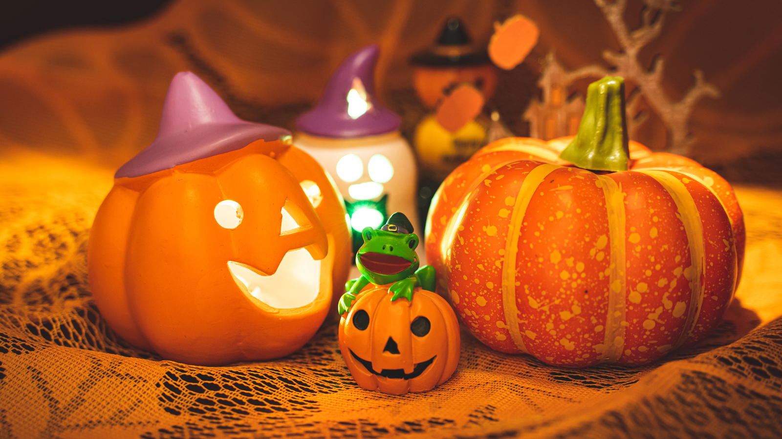 ハロウィンのかぼちゃの画像